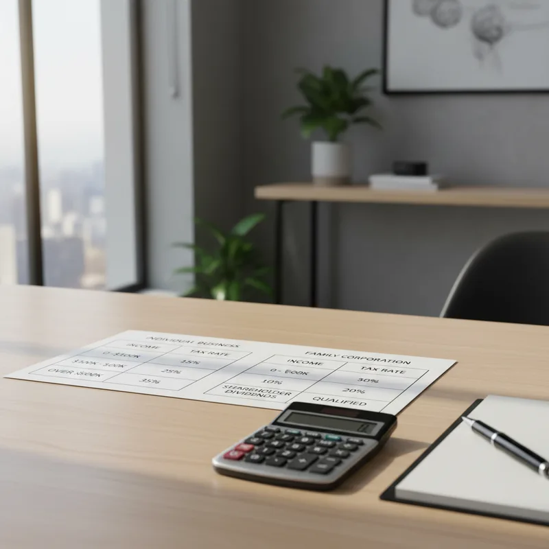 2026년 가족법인 설립 절세 전략 완벽 가이드 (세금 폭탄 피하는 법·운영 비용·실제 절세 효과 총정리) 관련 이미지 1